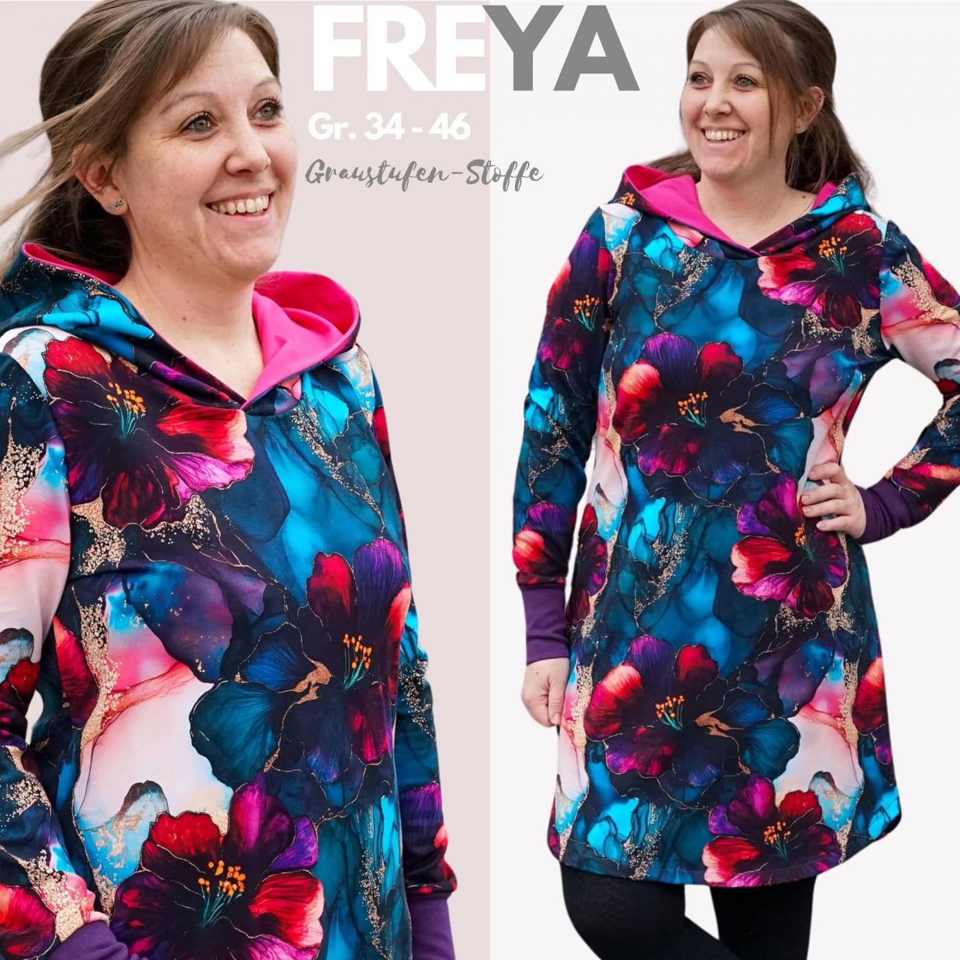 EBook Glamhoodie Freya Gr. 34 bis 46